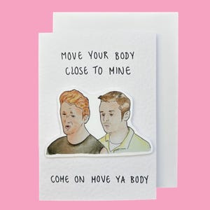 Ant et Seb | Facteur X | Carte de Saint-Valentin fabriquée à la main