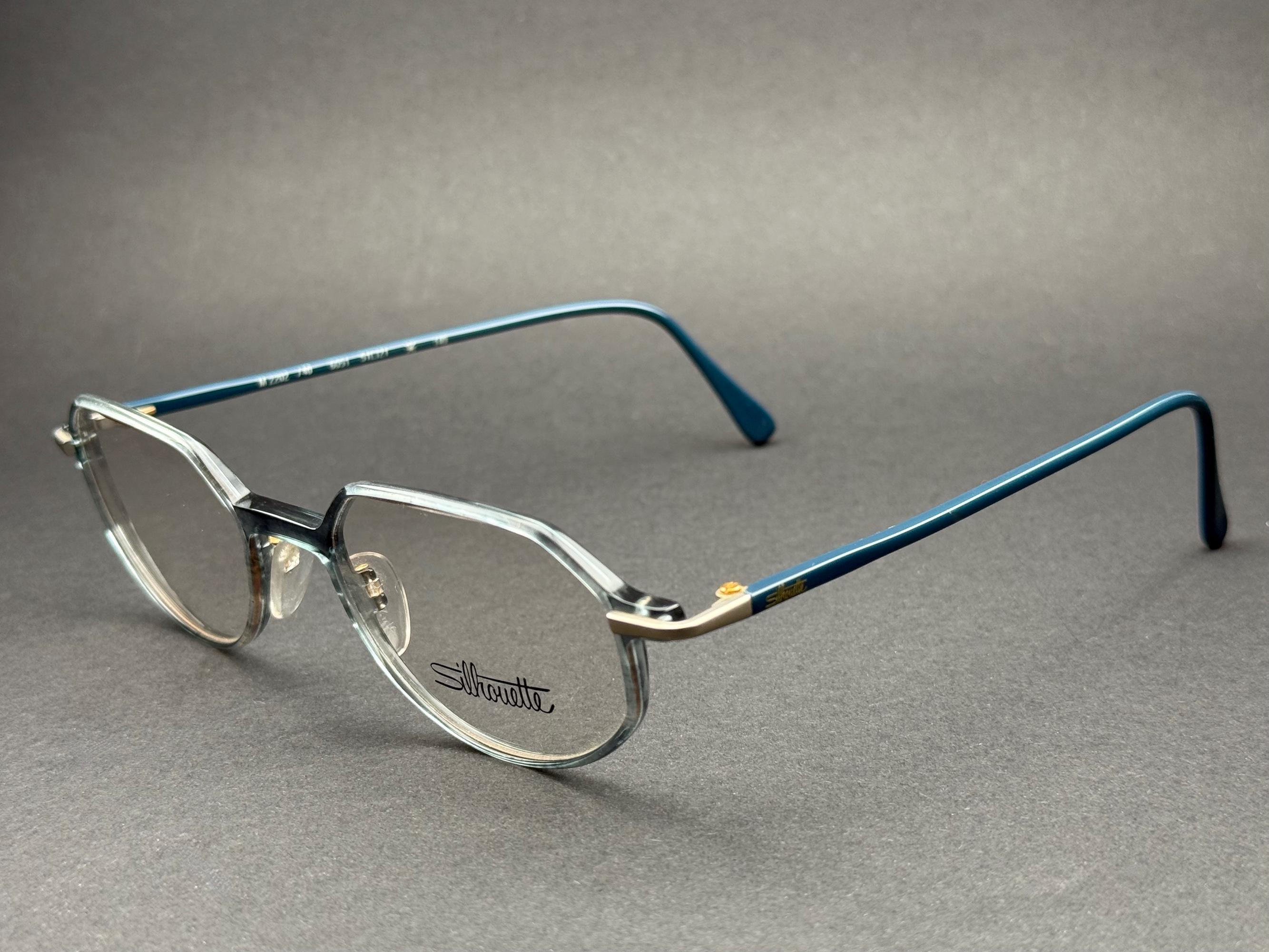 Occhiali Da Vista Uomo Stile Vintage Anni '50 &ndash; Montatura Rotonda Nera, Lenti Trasparenti, KISS Eyewear