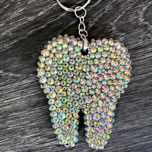 Bling Tooth Keychain