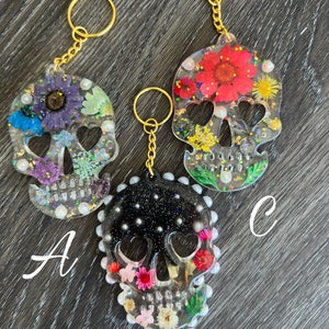 Skulls Keychain