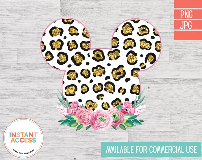 Mickey Mouse Sublimation Download, Instant Download Mickey Mouse ...