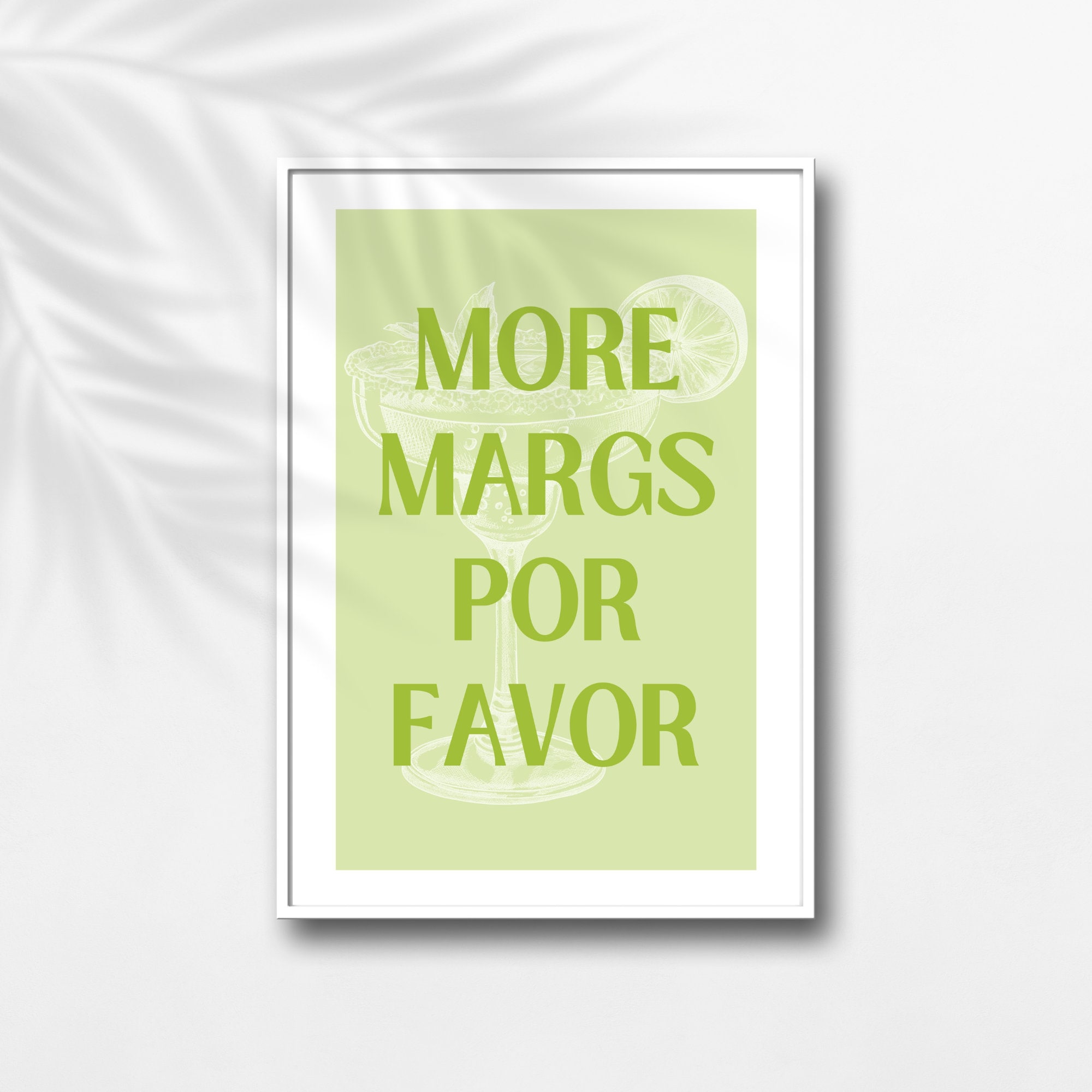 Margarita Poster, Margarita Cocktail Poster, Spicy Margarita Poster