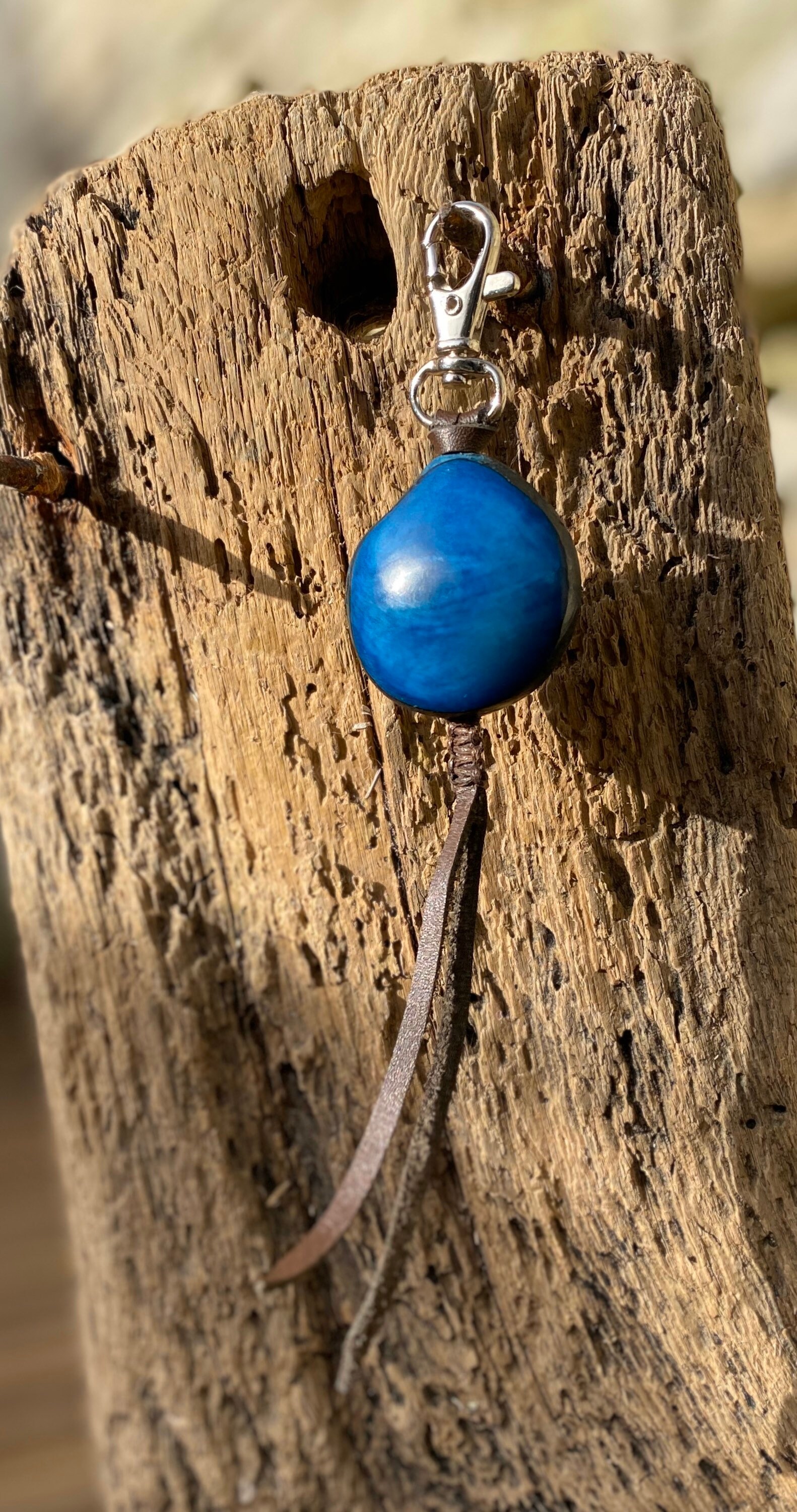 Portachiavi In Vera Pelle Conciata Al Vegetale | Serie Animali Del Bosco Di Anna B. - Artigianale Made In Italy - Foto 10