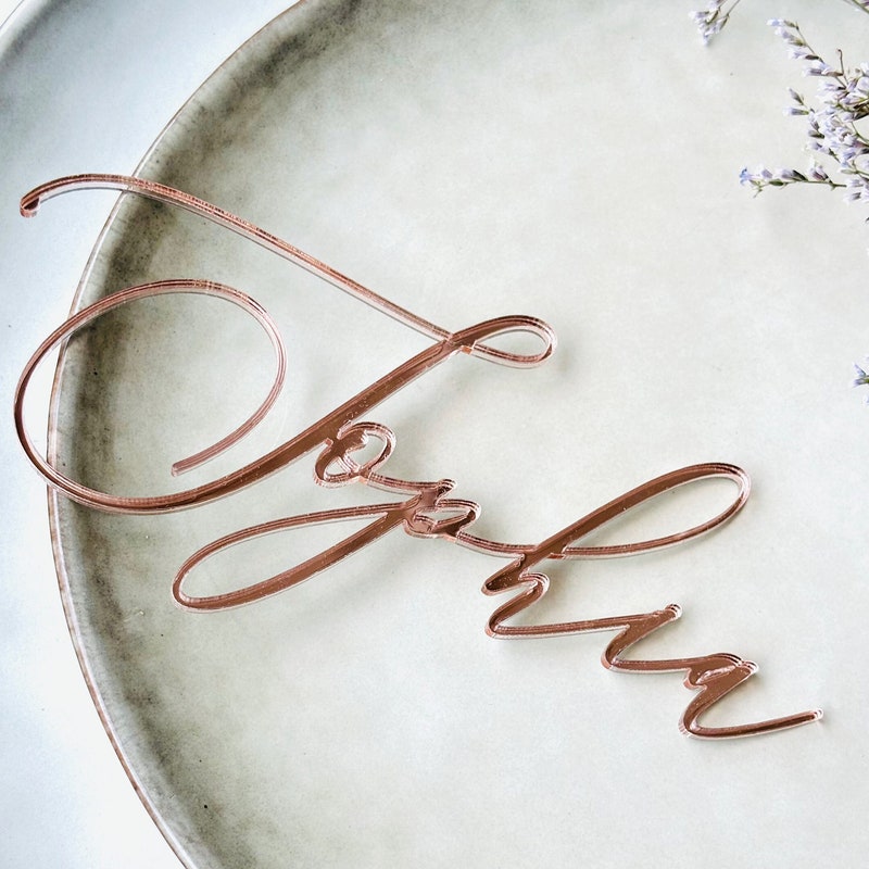 Rose Gold Mirror - Etsy