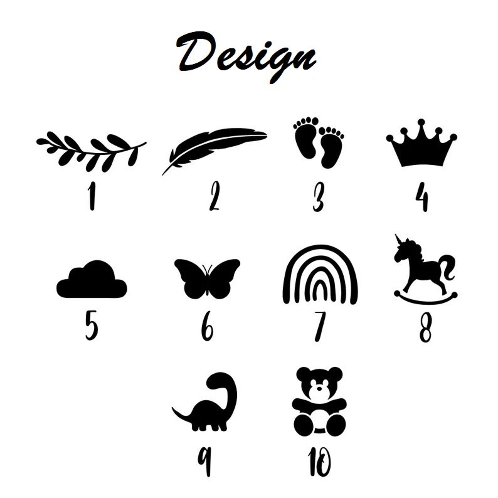 Baby Name Tag Name Tags Birthday Gift Baptism Door Signs Etsy