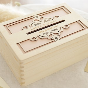 Unieke kaartdoos bruiloft Sweet 16 babyshower bruiloft geschenkdoos afstuderen verjaardag gepersonaliseerde doos