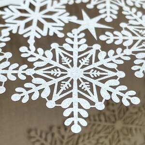 Winter Wonderland Silver Metallic Invitation Covers Laser Cut Snowflakes Wedding Cover, Winter Birthday, Sweet 16 Covers ONLY image 10