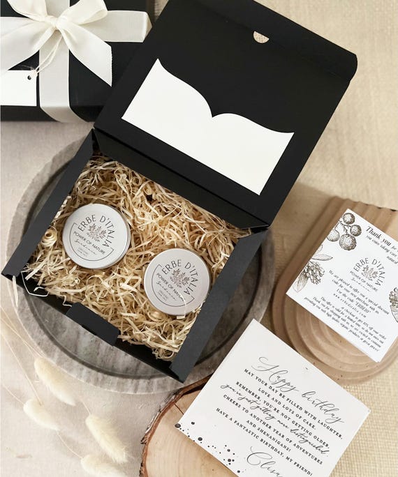 Hand- und Fußpflege Geschenk-Set | Personalisiertes Hautpflege Geschenk | Bio italienische Kosmetik | Geschenk für Ihn | Danke Geschenke | Geburtstagsgeschenk
