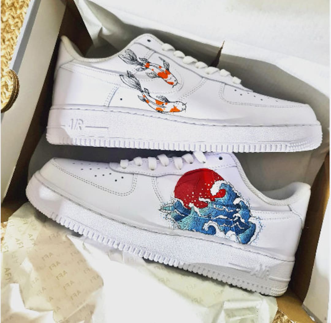 Custom Nike Air Force One - Hand Painted AF1 - Custom Custom Nike Air Force One - Hand Painted AF1 - Custom