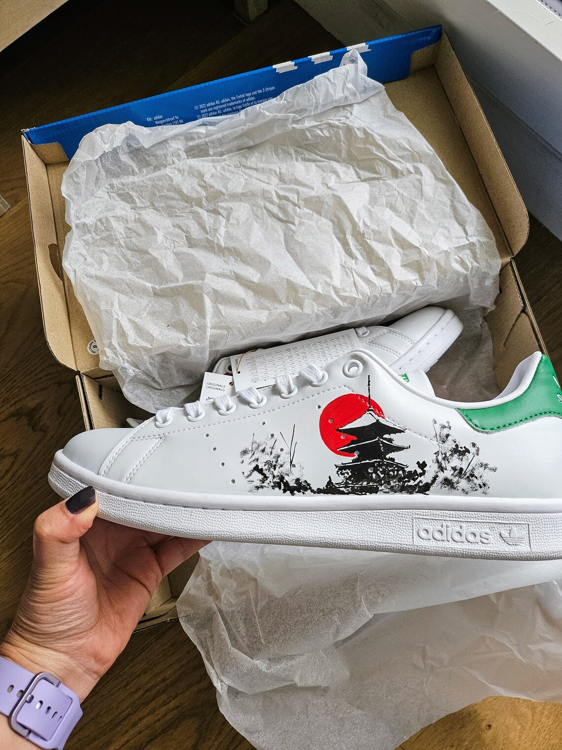 Adidas Stan Smith personnalis?�e | Nike Air Force 1 - chaussures personnalis?�es - peintes ?� la 