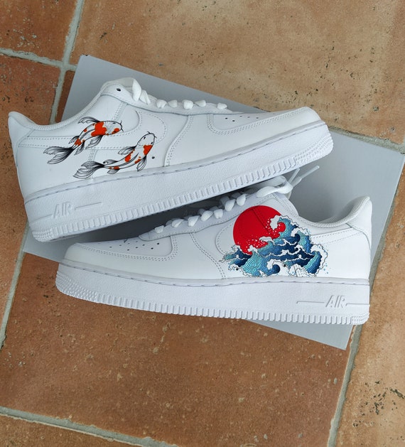 white air force 1 painted