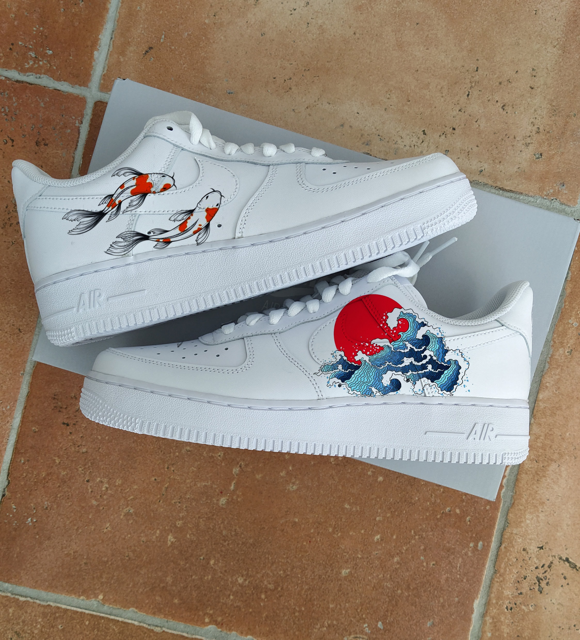 regen Stralend Optimaal Custom Nike Air Force One Hand Painted AF1 Custom - Etsy