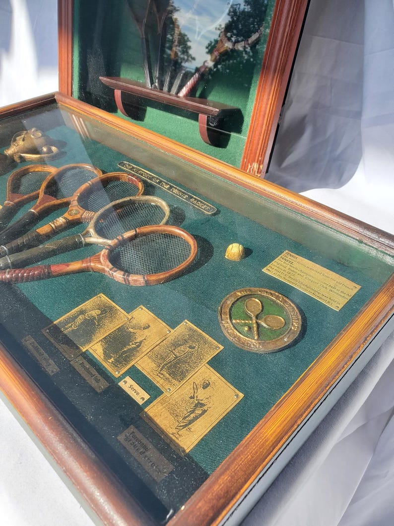 The Evolution of the Tennis Racket - Etsy