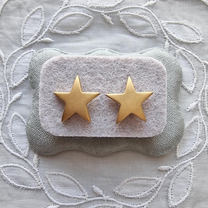 Posts - Gold Star Stud Earrings