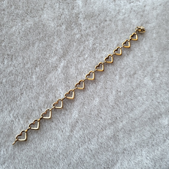 Bracelet Vintage Agatha - Maillons Chaîne Dorés, Style Rétro, Occasion