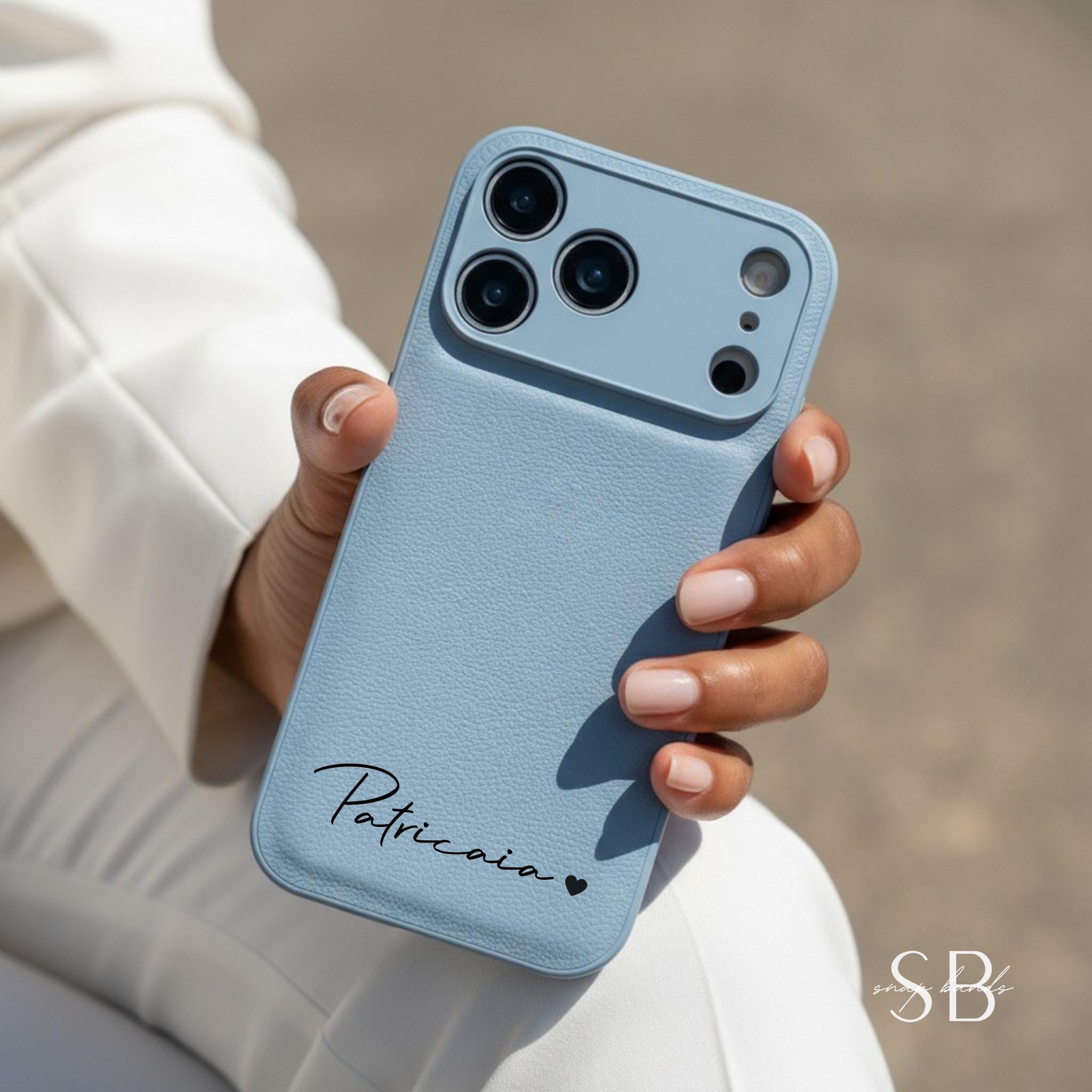 Personalized Leather Case for iPhone 17 Pro Max iPhone 16 iPhone