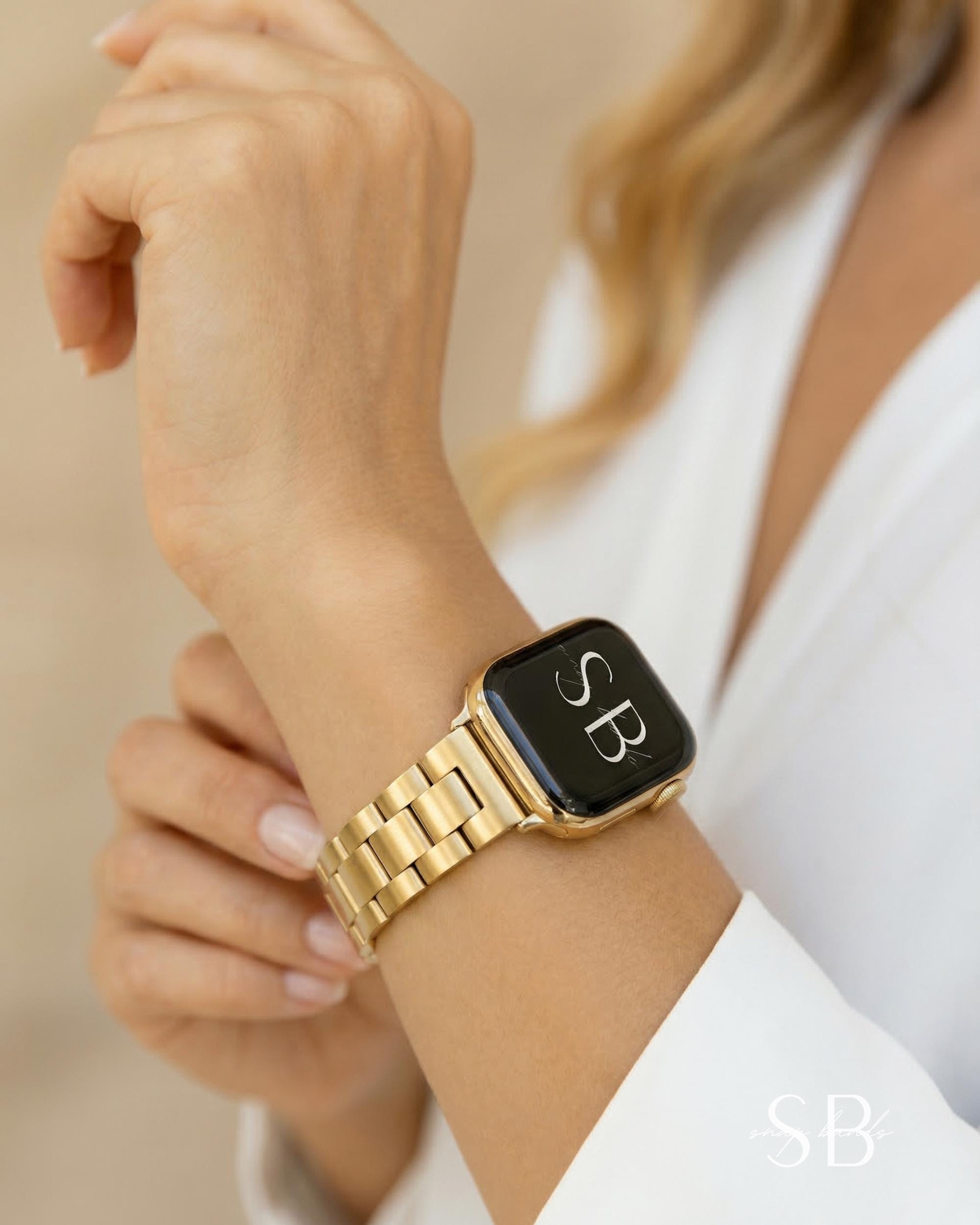 Starlight and Gold Apple Watch Bands - Etsy display picture 2
