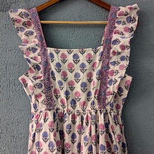 block print dress