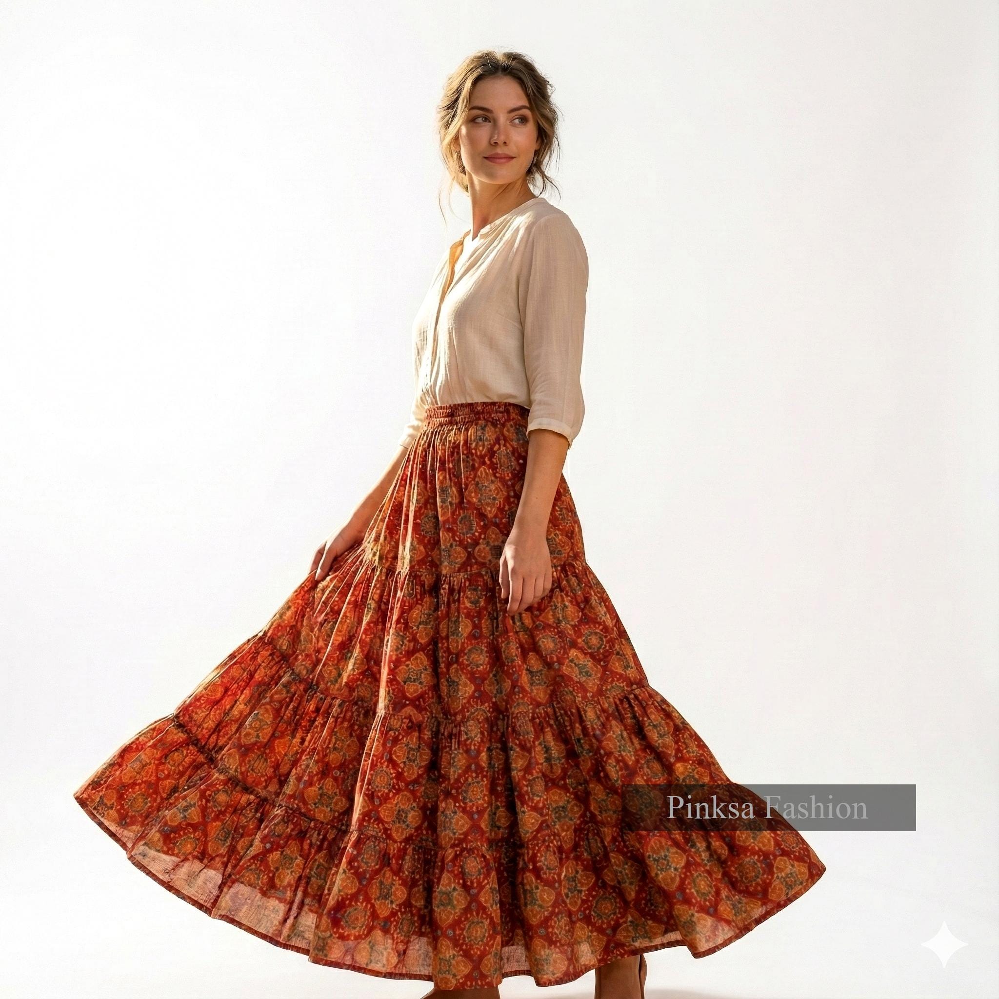 fitted lace wedding dress Women's Got My Attention Red Floral Guipure Lace Tiered Maxi Dress | Size: L main image 1
