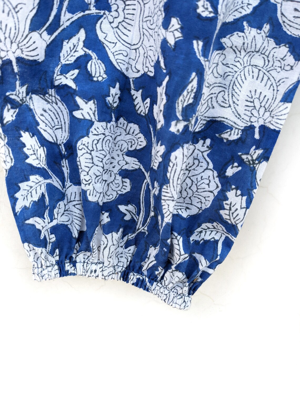 Hand Block Printed Dress Summer Dress Cotton Dress Floral Etsy