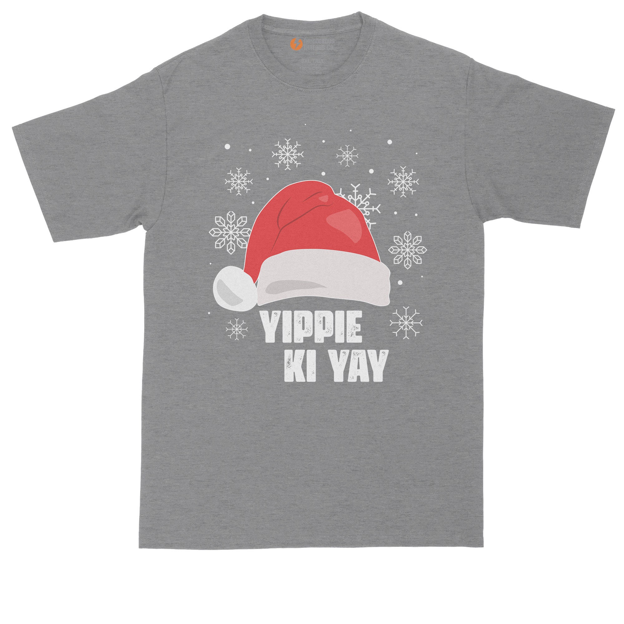 Discover Yippee Ki Yay | Funny Christmas Shirt | Funny Christmas Movie Watching Shirt | Mens Big & Tall T-Shirts