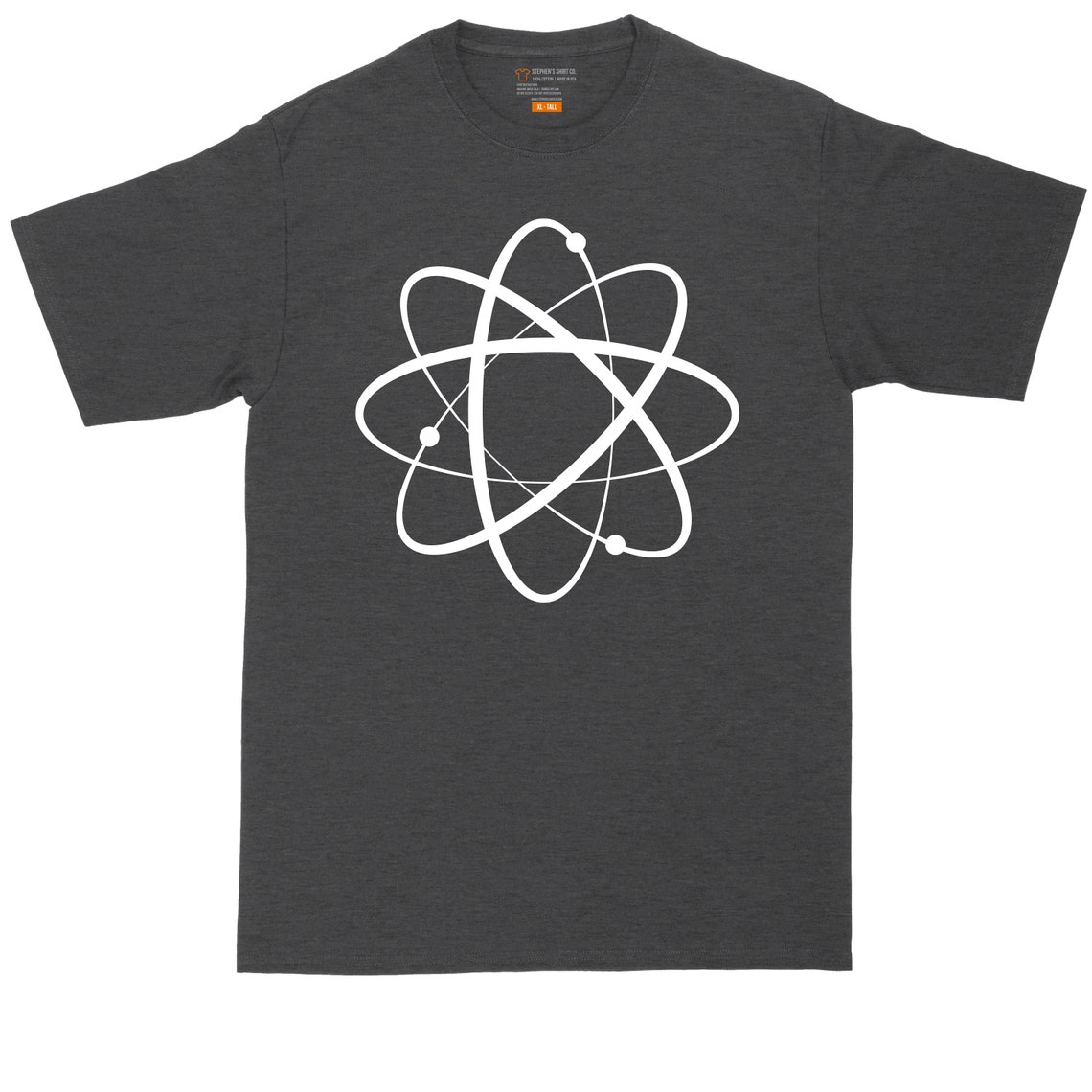 Atomic Symbol Mens Big & Tall T-shirt - Etsy