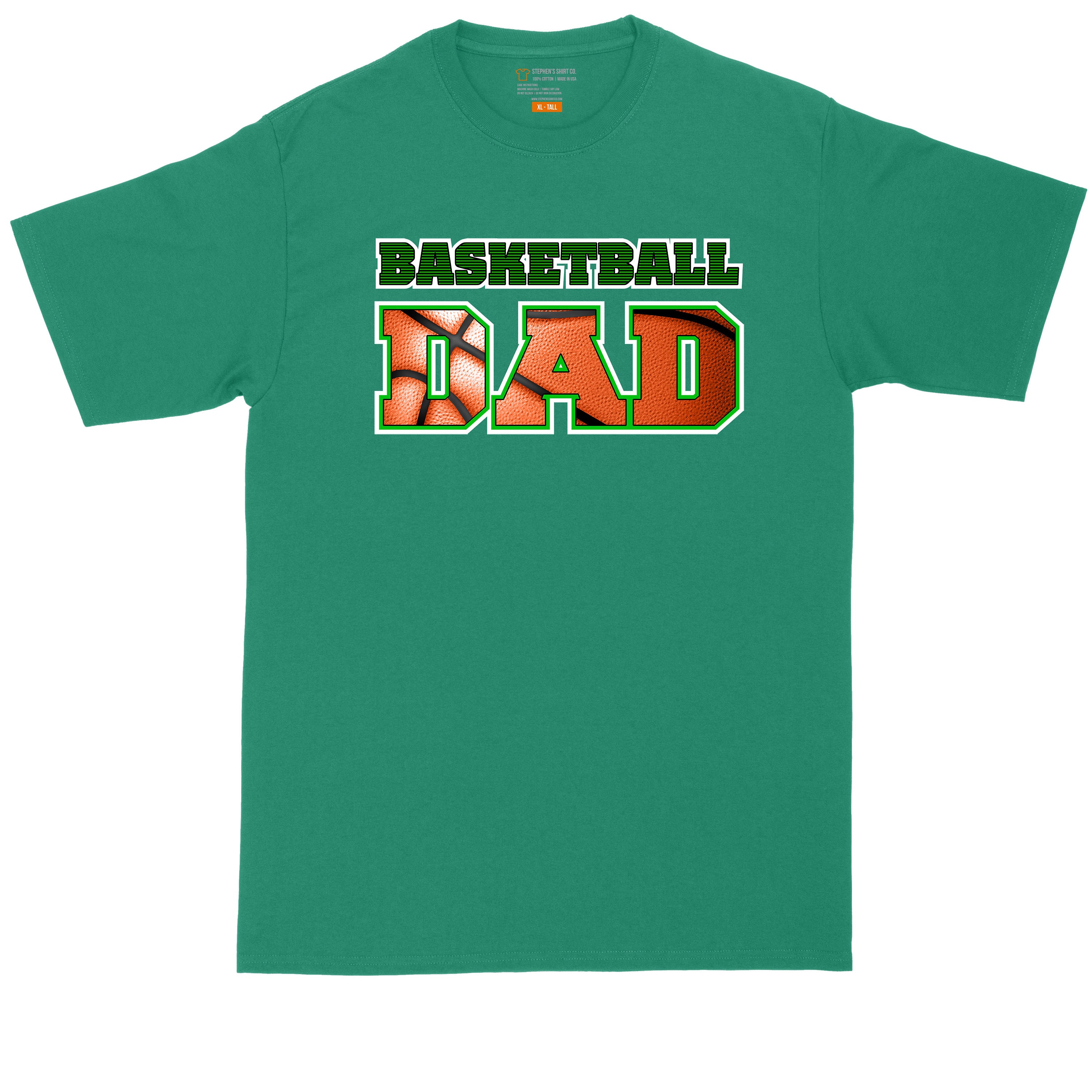 Basketball Dad Mens Big & Tall TShirt Etsy