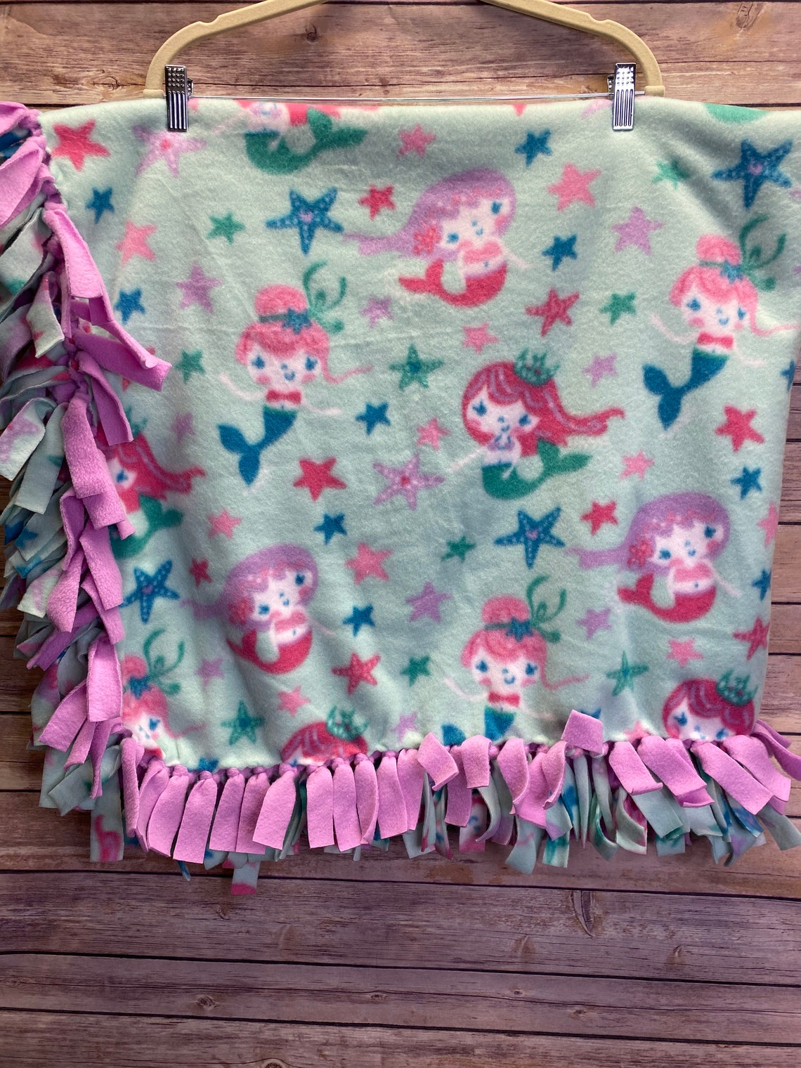 Mermaids Fleece Blanket/throw Etsy