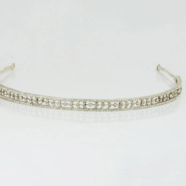 Diamond Headband Etsy