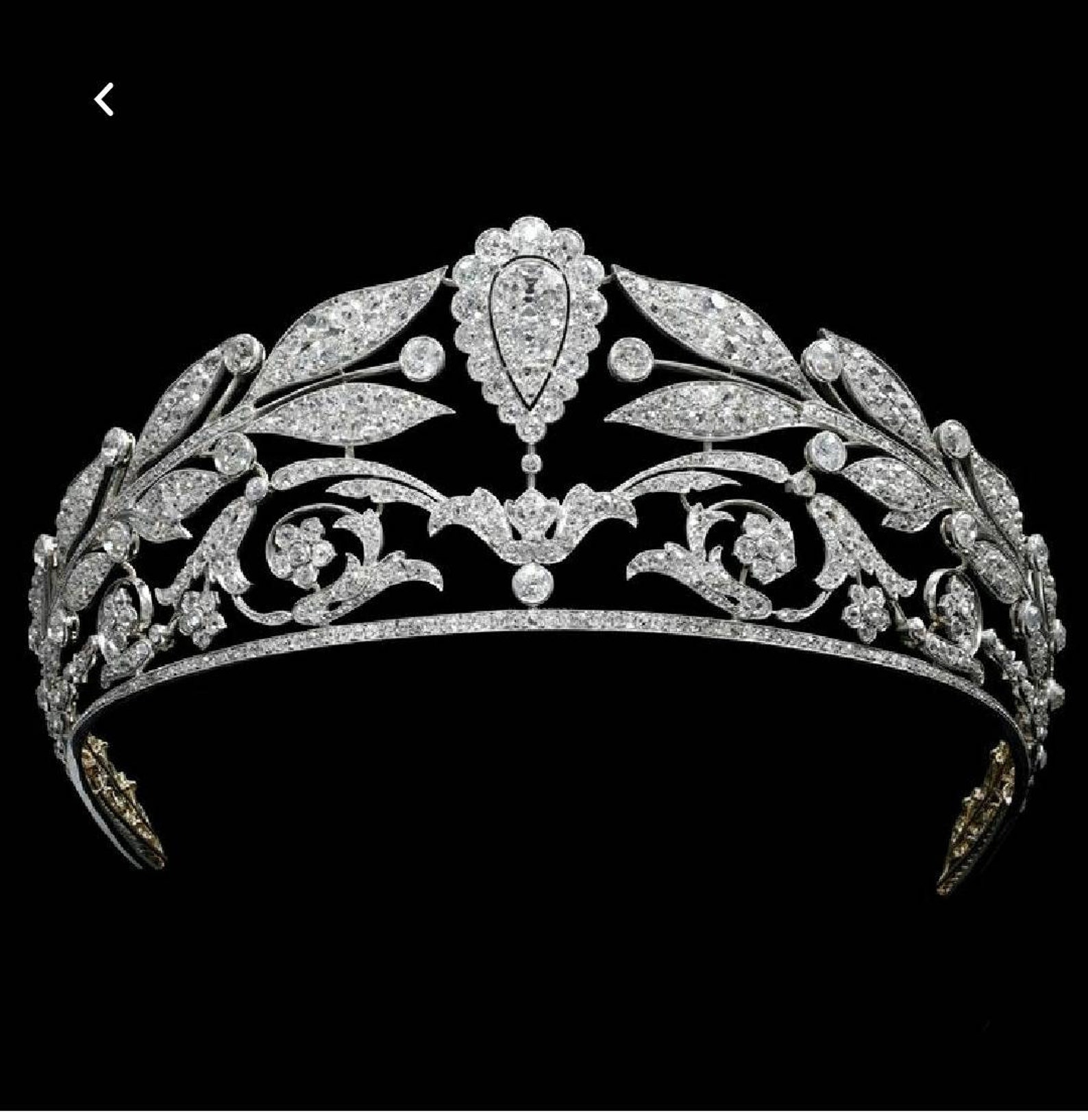 Wedding Tiara Bridal Tiara Sterling Silver Handmade Etsy