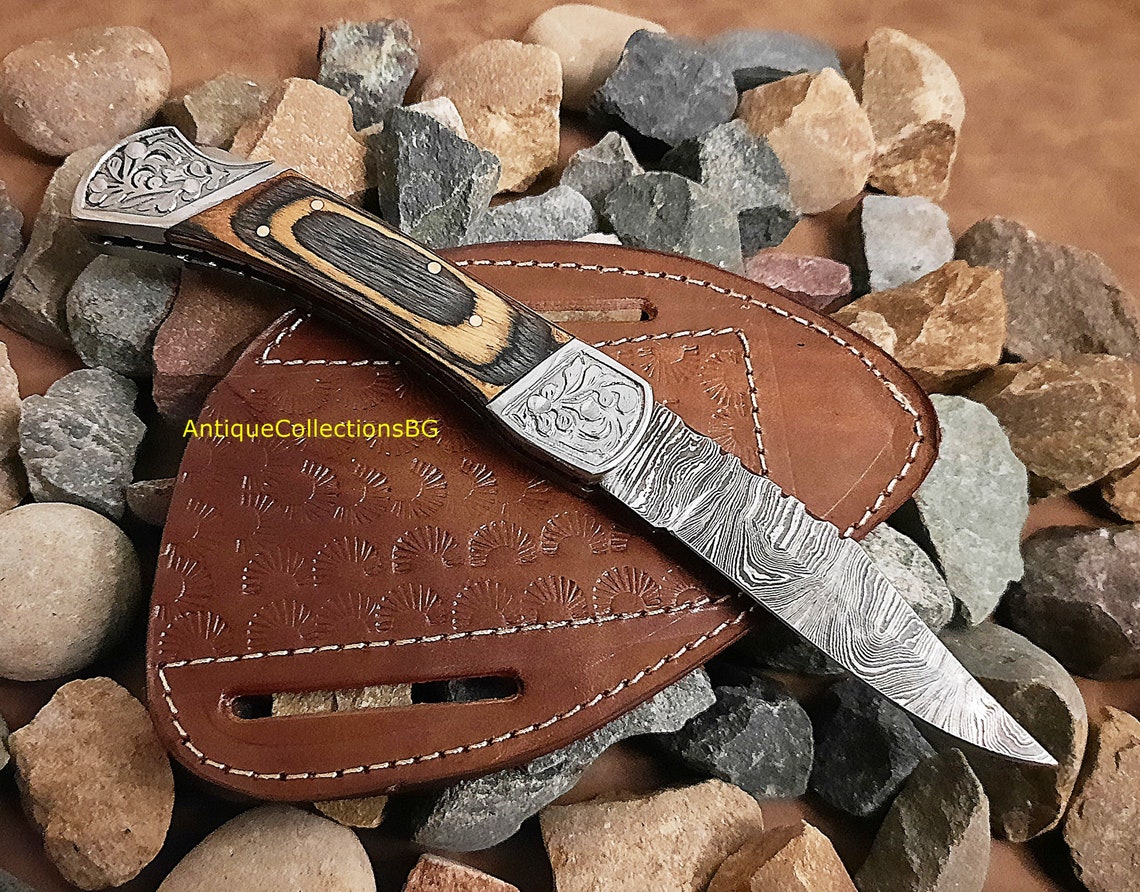 Handmade Custom Pocket Knife Gift for Brother Gift for Etsy