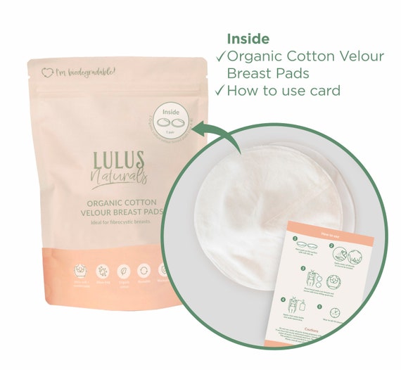Organic Cotton Breast Pads (daytime/regular)