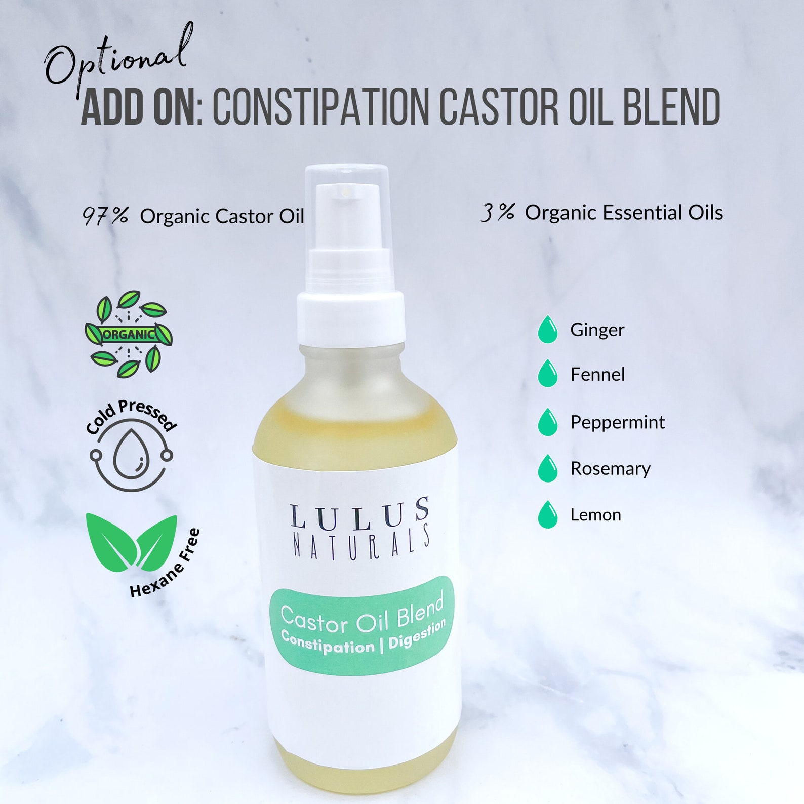 Organic Castor Oil Pack Wrap Liver Detox Constipation Etsy