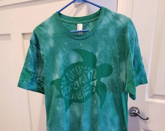 Sea life shirts, jellyfish shirt, sea turtle tshirt, mermaid tee, M-XL