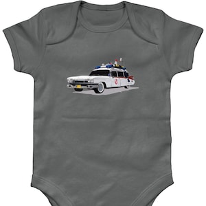 Ghostbusters Baby Grow | Ghostbuster Baby | Ecto-1 baby suit | Ghostbuster baby