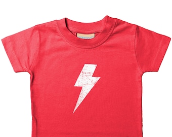 Lightening Bolt T-shirt | Kids Thunder Bolt Tee | Lightening Bolt Kids Tee | Lightening Fast Kids | Adventure Kids |