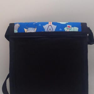 Borsa con stampa di cani da lavoro. Borsa organizer da cintura con 6 tasche, marsupio veterinario, borsa portautensili per infermieri, pennarello, tasca per camice, borsa portaoggetti per infermieri. immagine 4