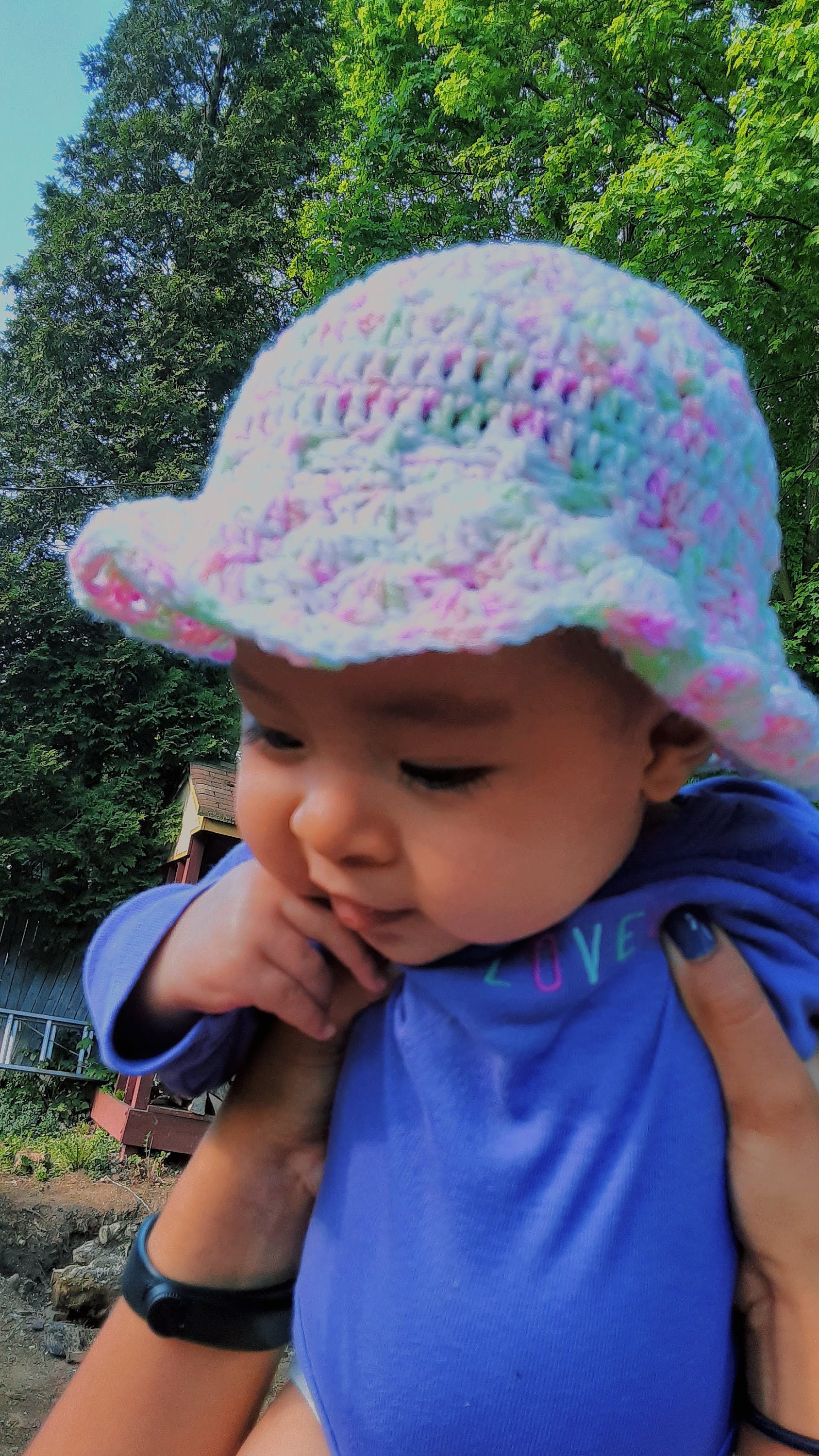 Crochet Baby Bucket Hat Etsy