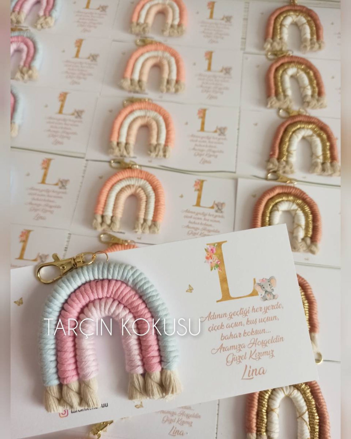 Personalized Keychain Baby Shower Keychain Favors For Guest Etsy