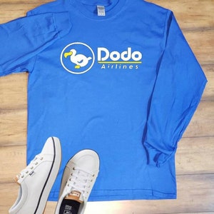 DAL Solid Blue Long-sleeved tee