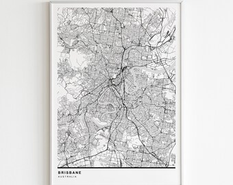 Brisbane City Art Etsy