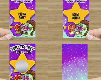 Luchador theme Scratch off Baby shower Bridal Shower Game Fiesta theme | Mexican wrestlers Dia de los muertos | Cinco de Mayo