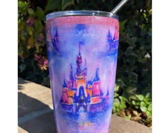 Disney Castle 20oz Regular Handmade Tumbler (RTS)