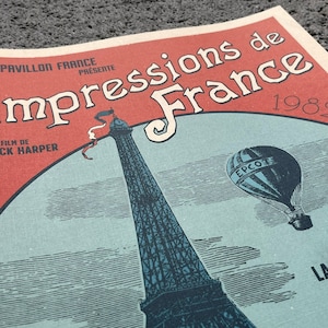 Impression d'art Poster Impressions de France