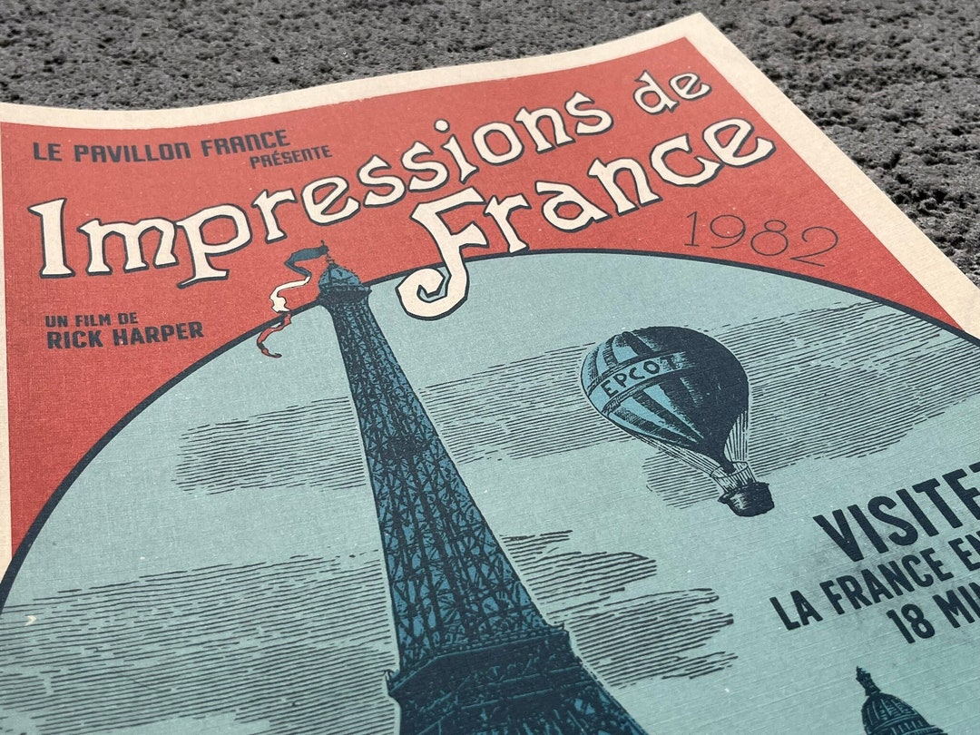 【中古】 Impressions of France Impressions De France Poster Art Print - Etsy