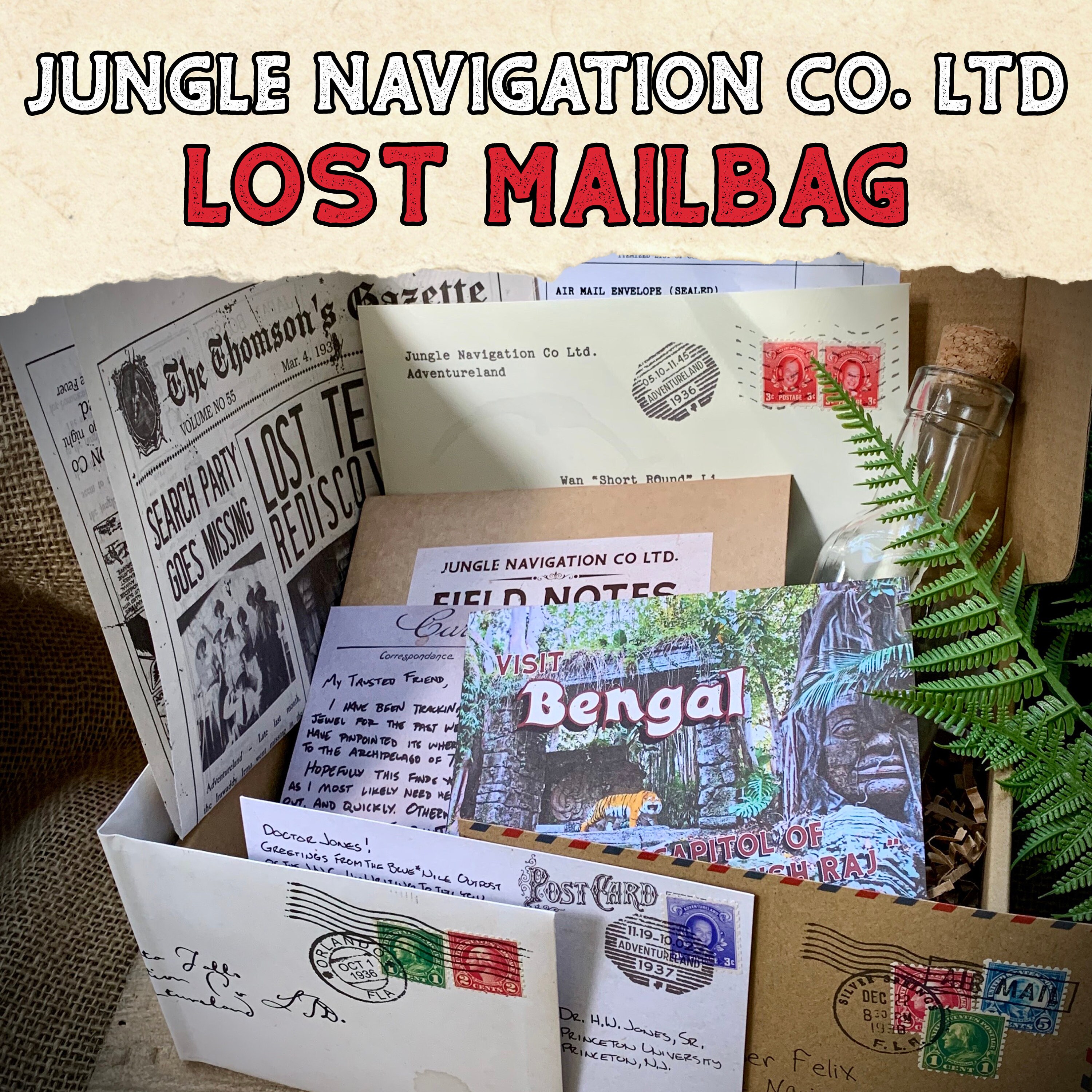Jungle Cruise - The Lost Mailbag of the J.N.C.