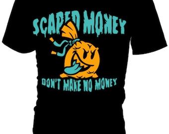 Scared Money Bag, money manifestation shirt, money, money shirt, get money shirt, mo money, quick shipping