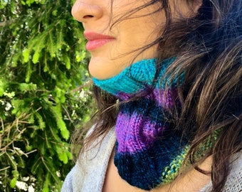 Knit cowl, Scarves for women