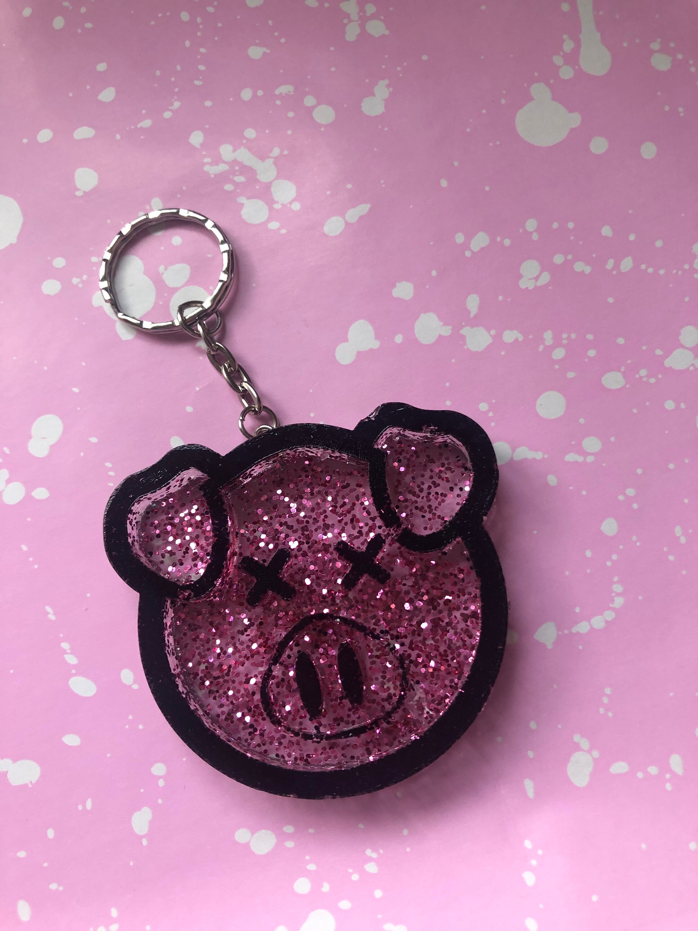 Pig Keyring Made to Order Etsy