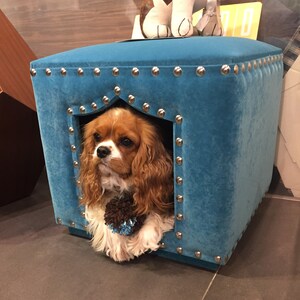 Pettoman pet friendly ottoman Turquoise